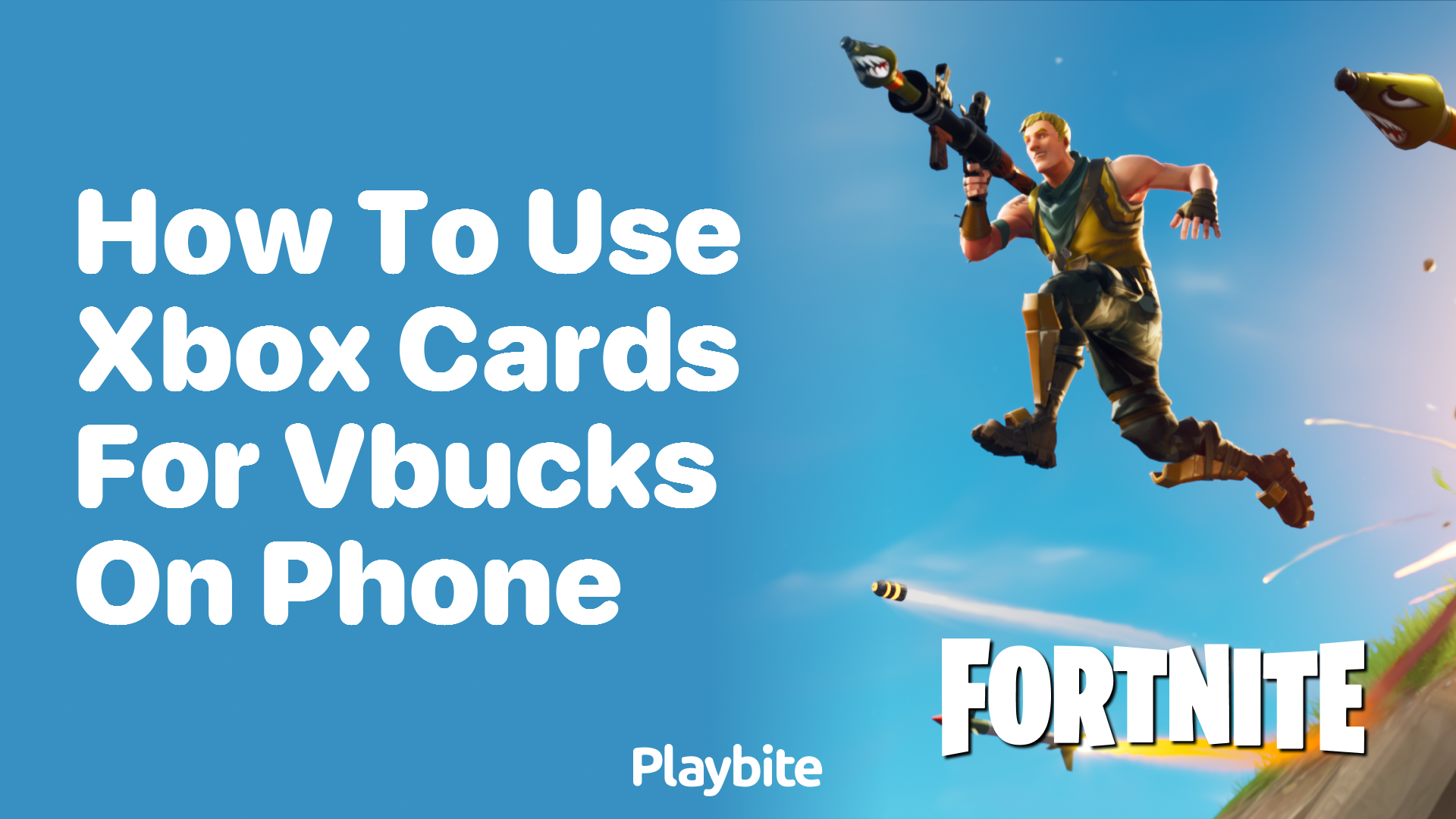 How to Use Xbox Cards for V-Bucks on Your Phone