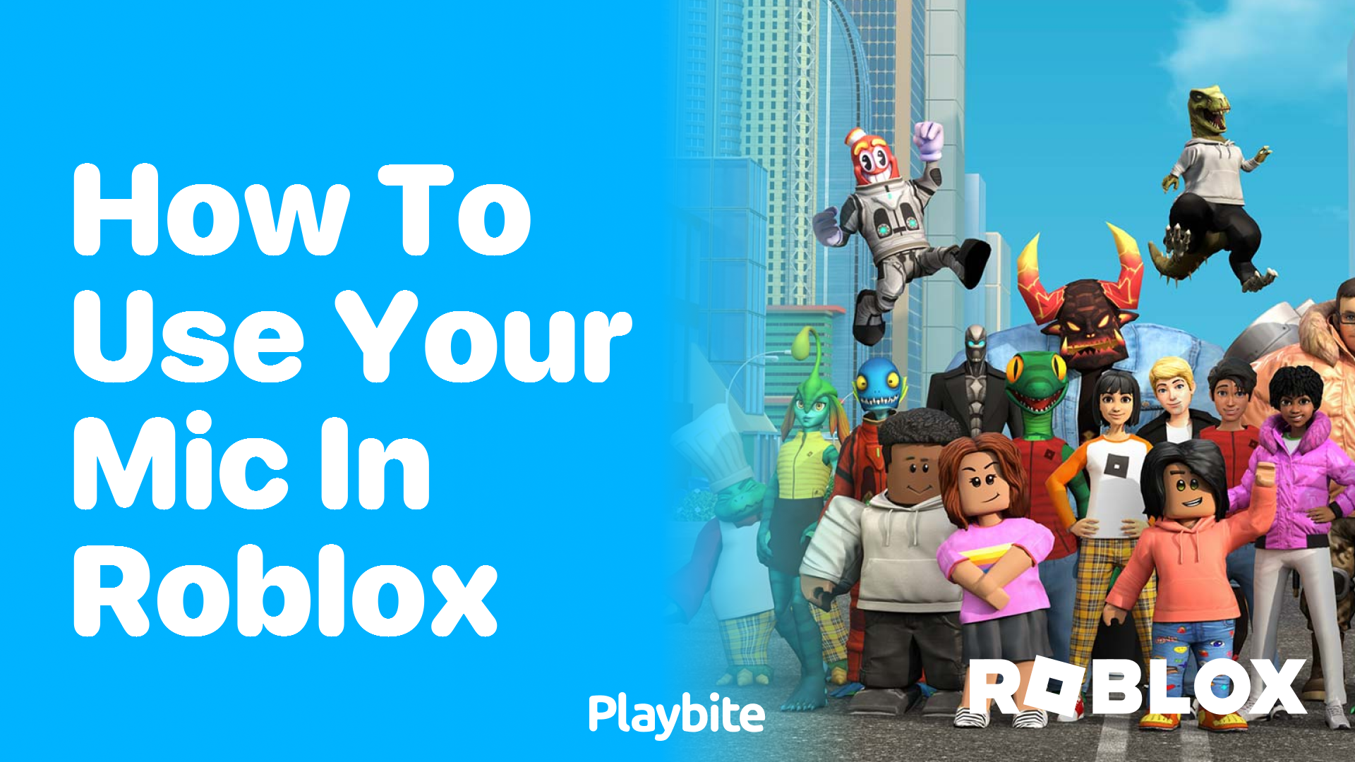 How to Use Your Mic in Roblox