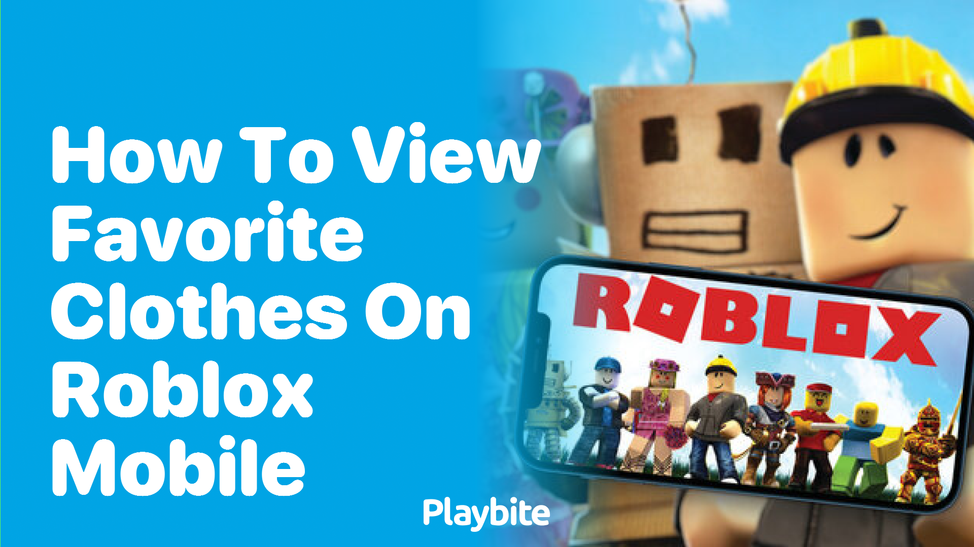 How to View Favorite Clothes on Roblox Mobile?