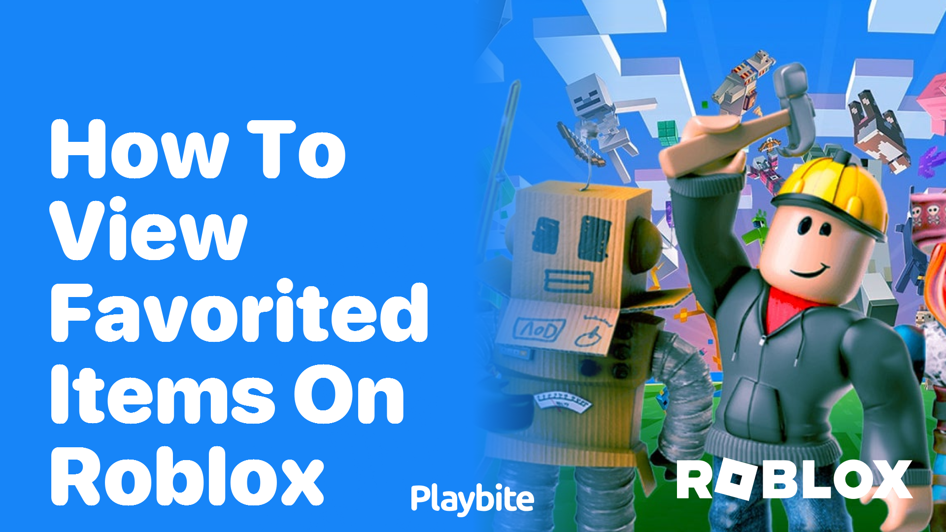 How to View Favorited Items on Roblox