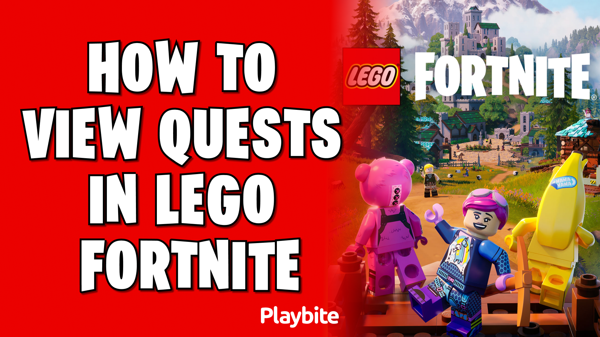 How to View Quests in Lego Fortnite