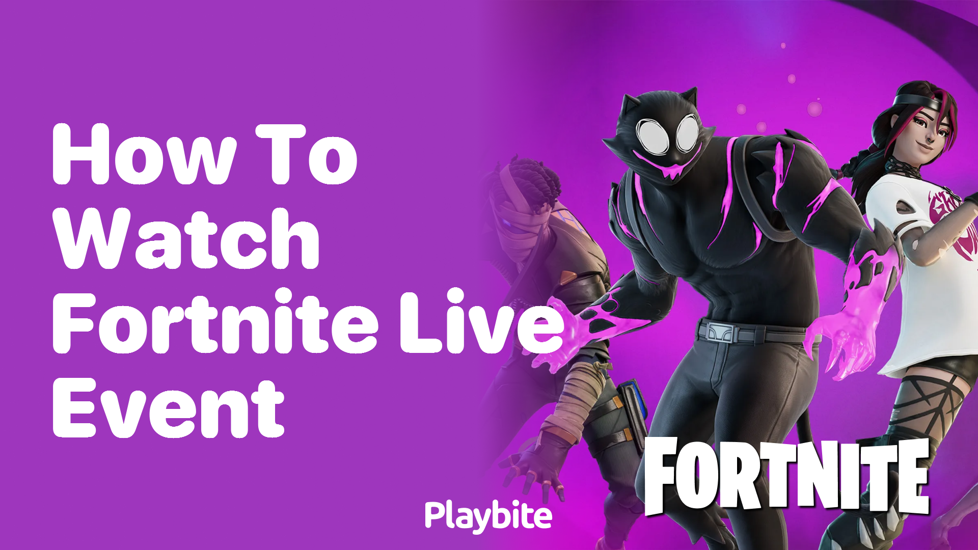 How to Watch Fortnite Live Events