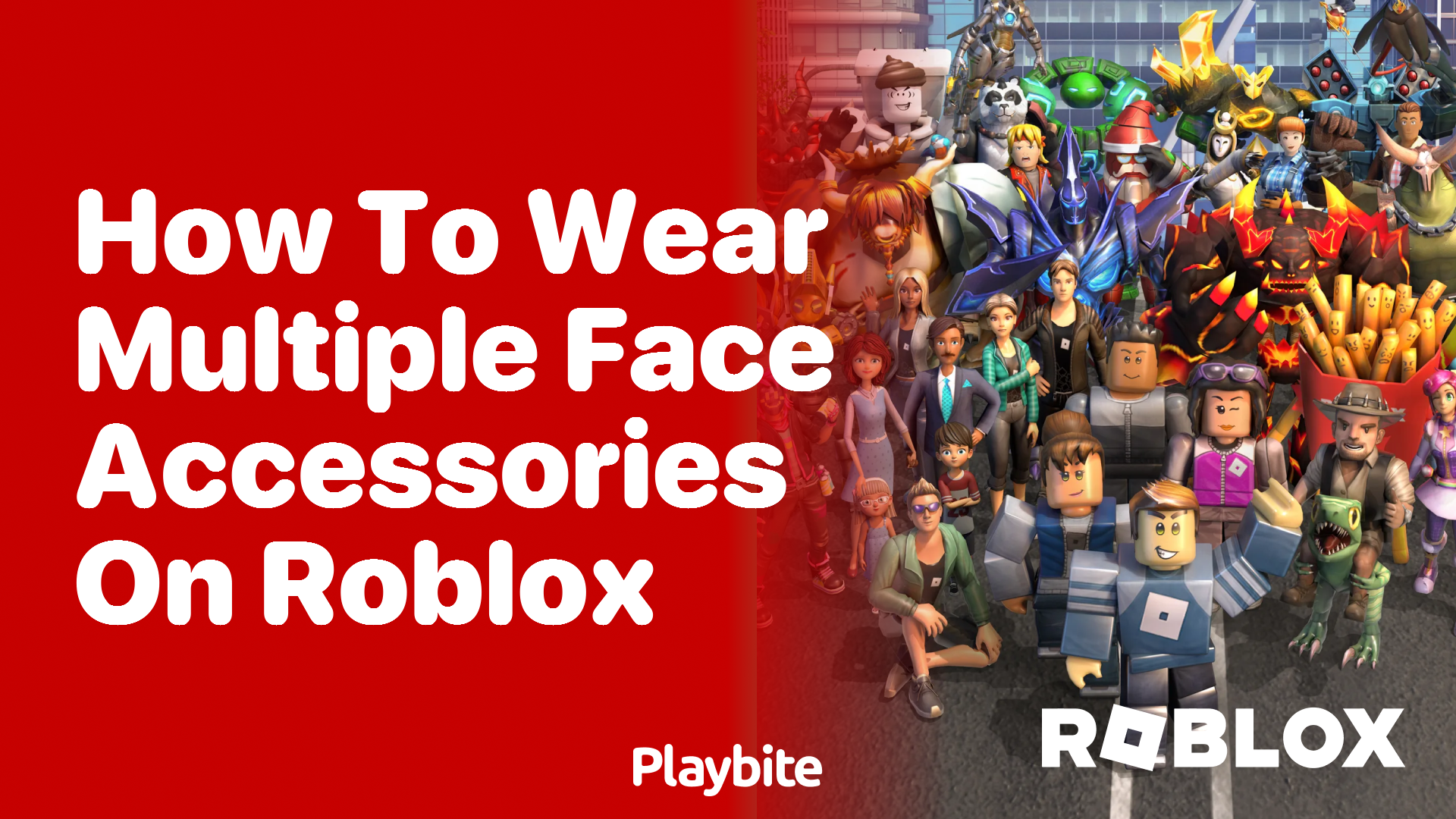 How to Wear Multiple Face Accessories on Roblox