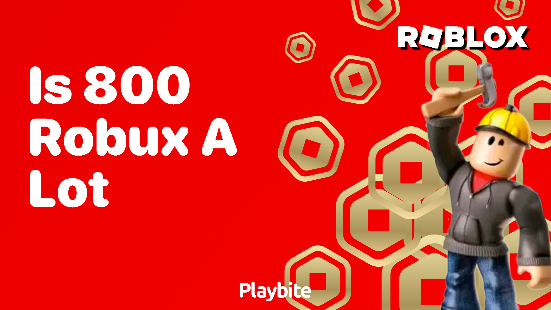 Is 800 Robux a Lot in Roblox?