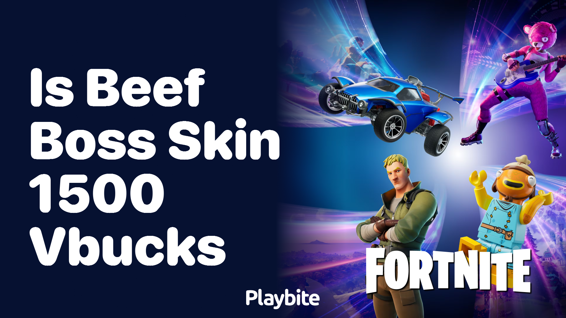 Is Beef Boss Skin 1500 V-Bucks in Fortnite?