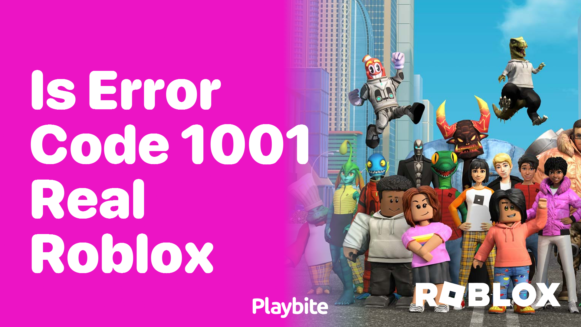 Is Error Code 1001 a Real Thing in Roblox?