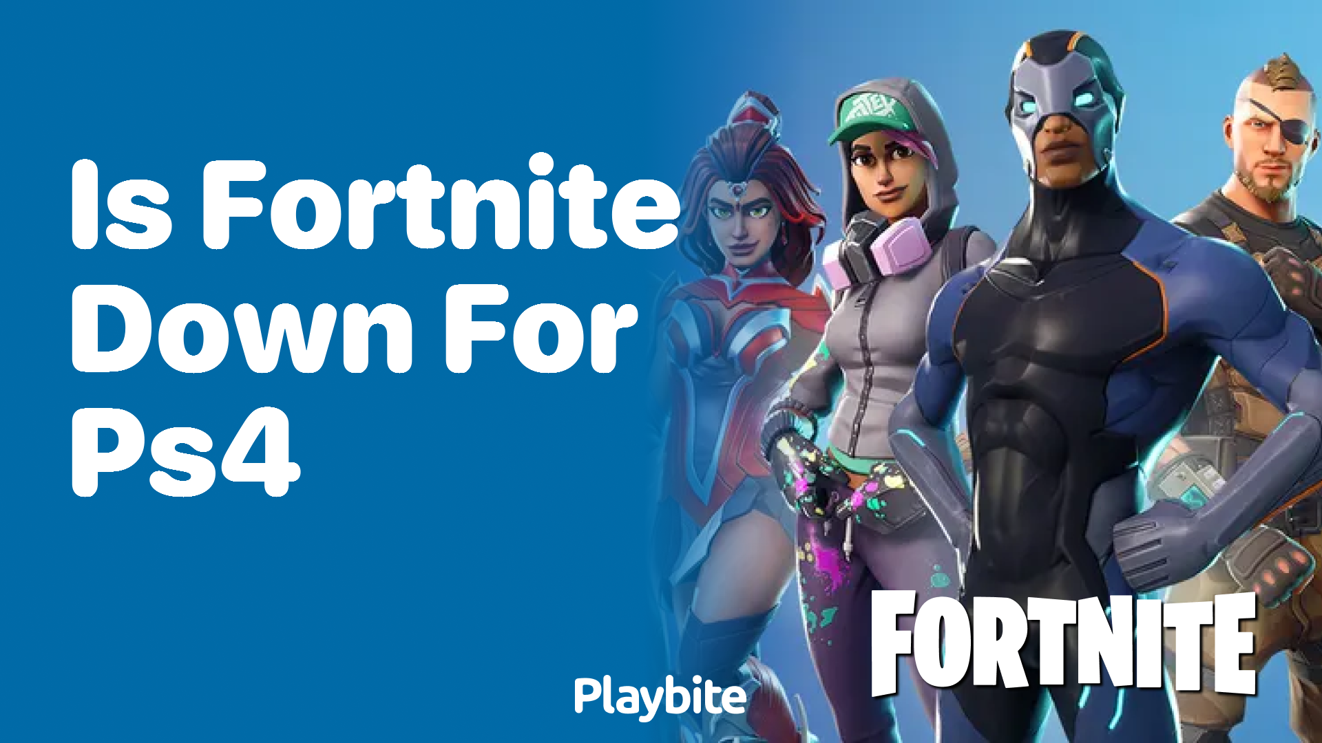 Is Fortnite Down for PS4? Here’s What You Need to Know