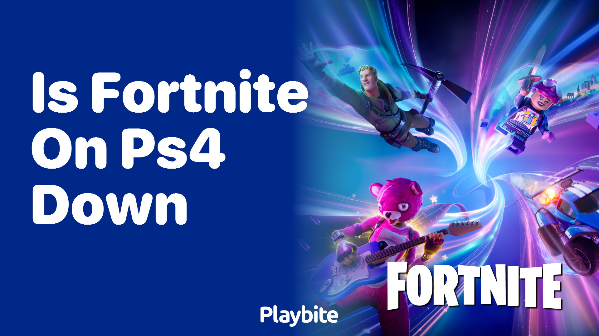 Is Fortnite on PS4 Down?