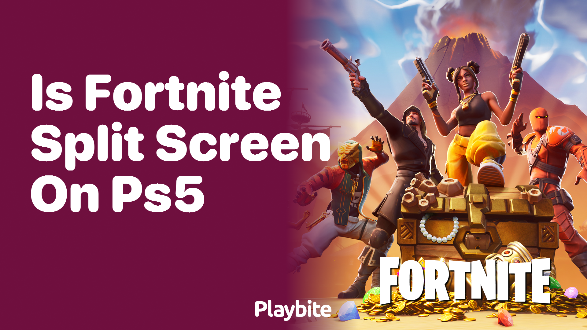 Is Fortnite Split Screen on PS5?