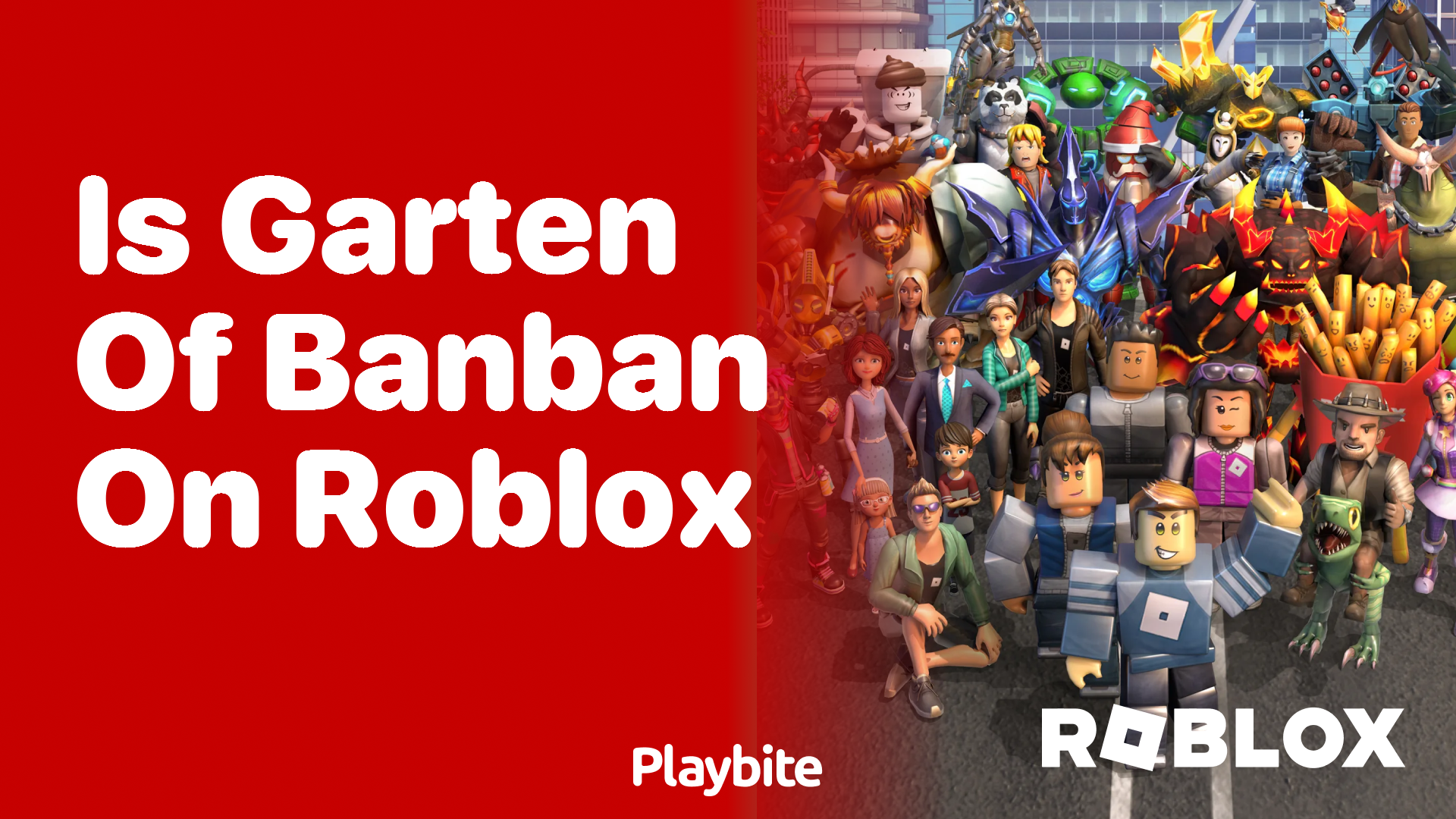 Is Garten of Banban on Roblox?