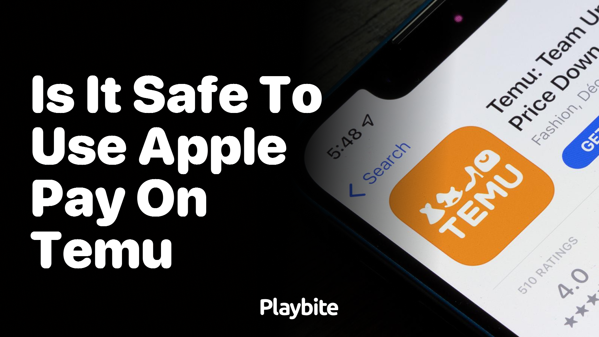 Is It Safe to Use Apple Pay on Temu?