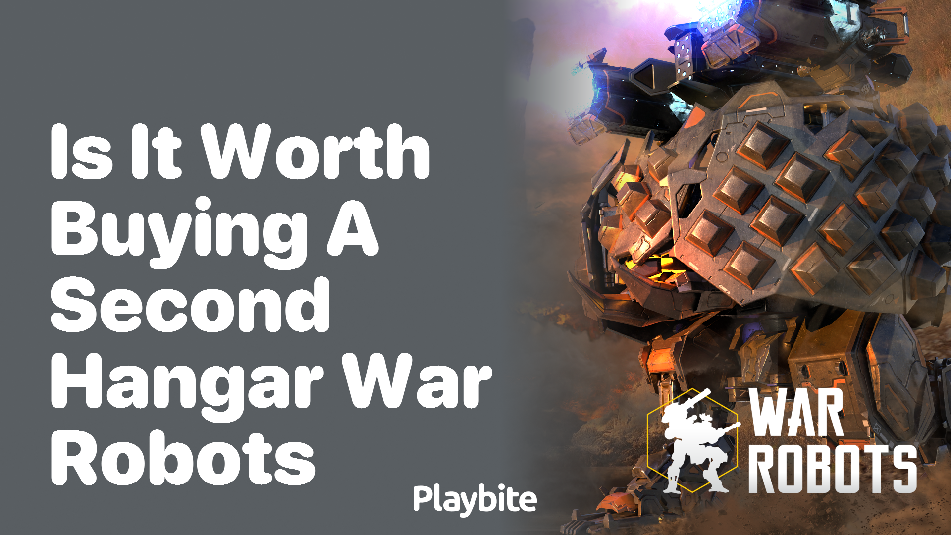 Is It Worth Buying a Second Hangar in War Robots?