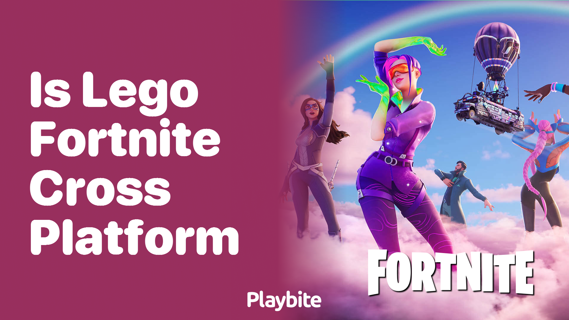 Is LEGO Fortnite Cross-Platform? All You Need to Know