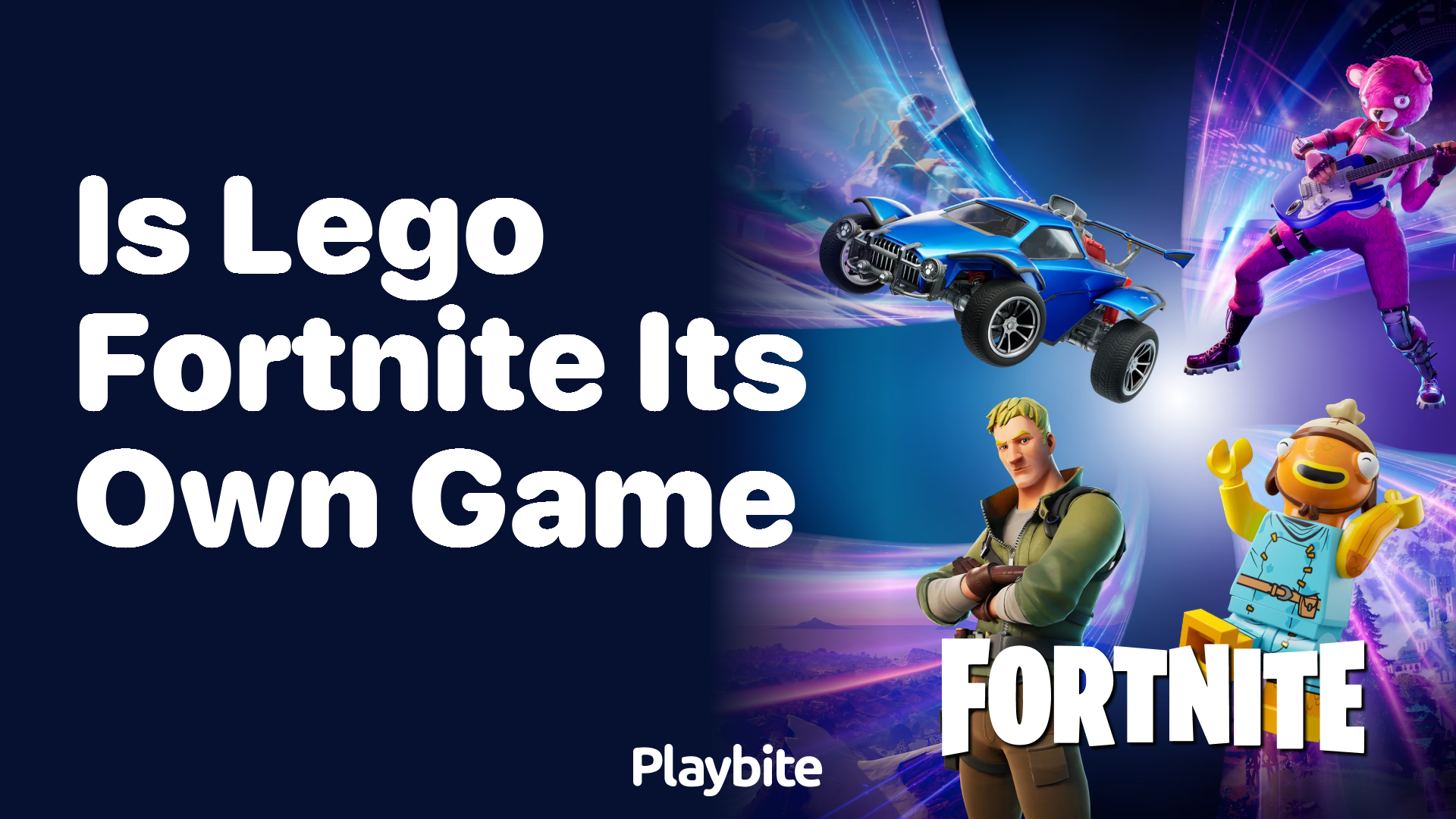 Is Lego Fortnite its own game?
