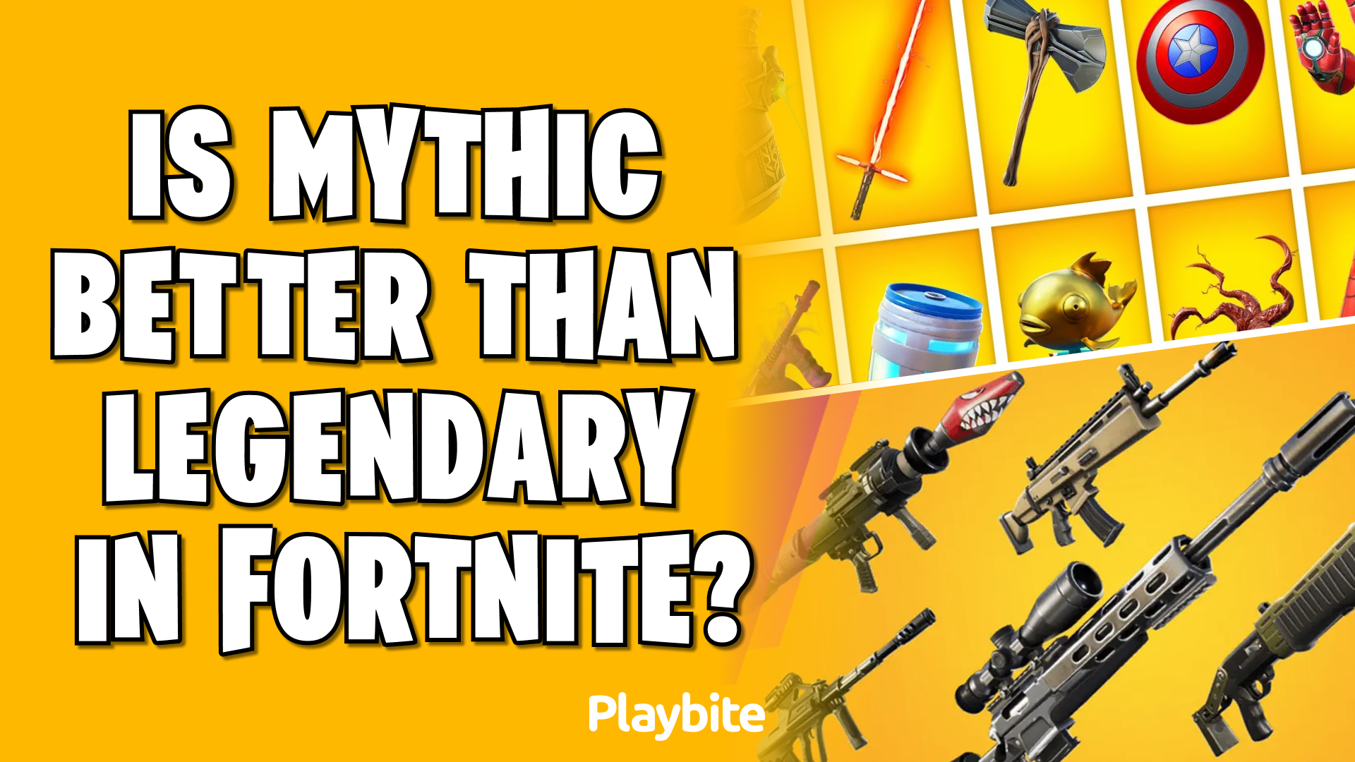 Is Mythic Better Than Legendary in Fortnite? Let&#8217;s Find Out!