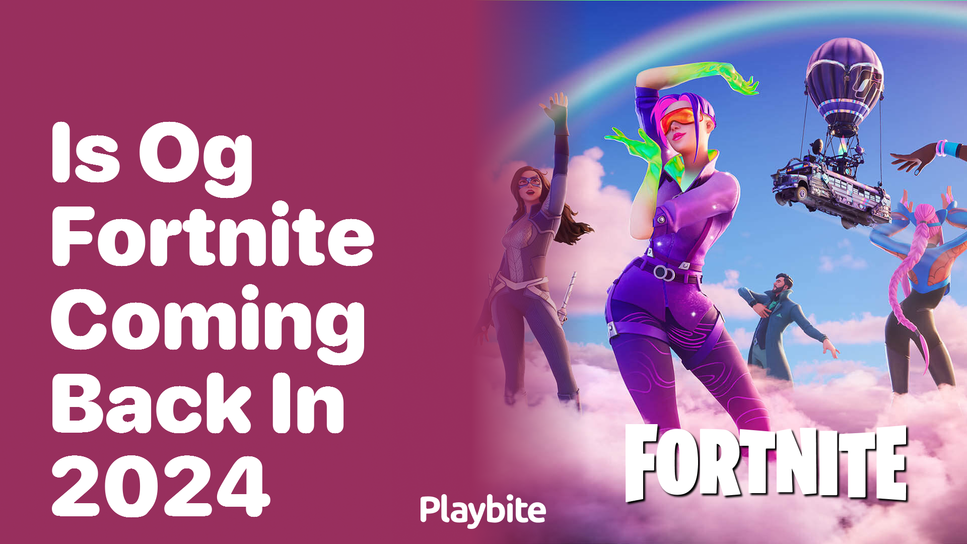 Is OG Fortnite Coming Back in 2024? Let’s Dive In!
