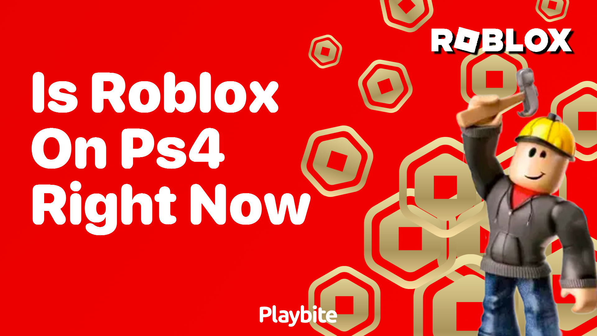 Is Roblox Available on PS4 Right Now? Find Out Here!
