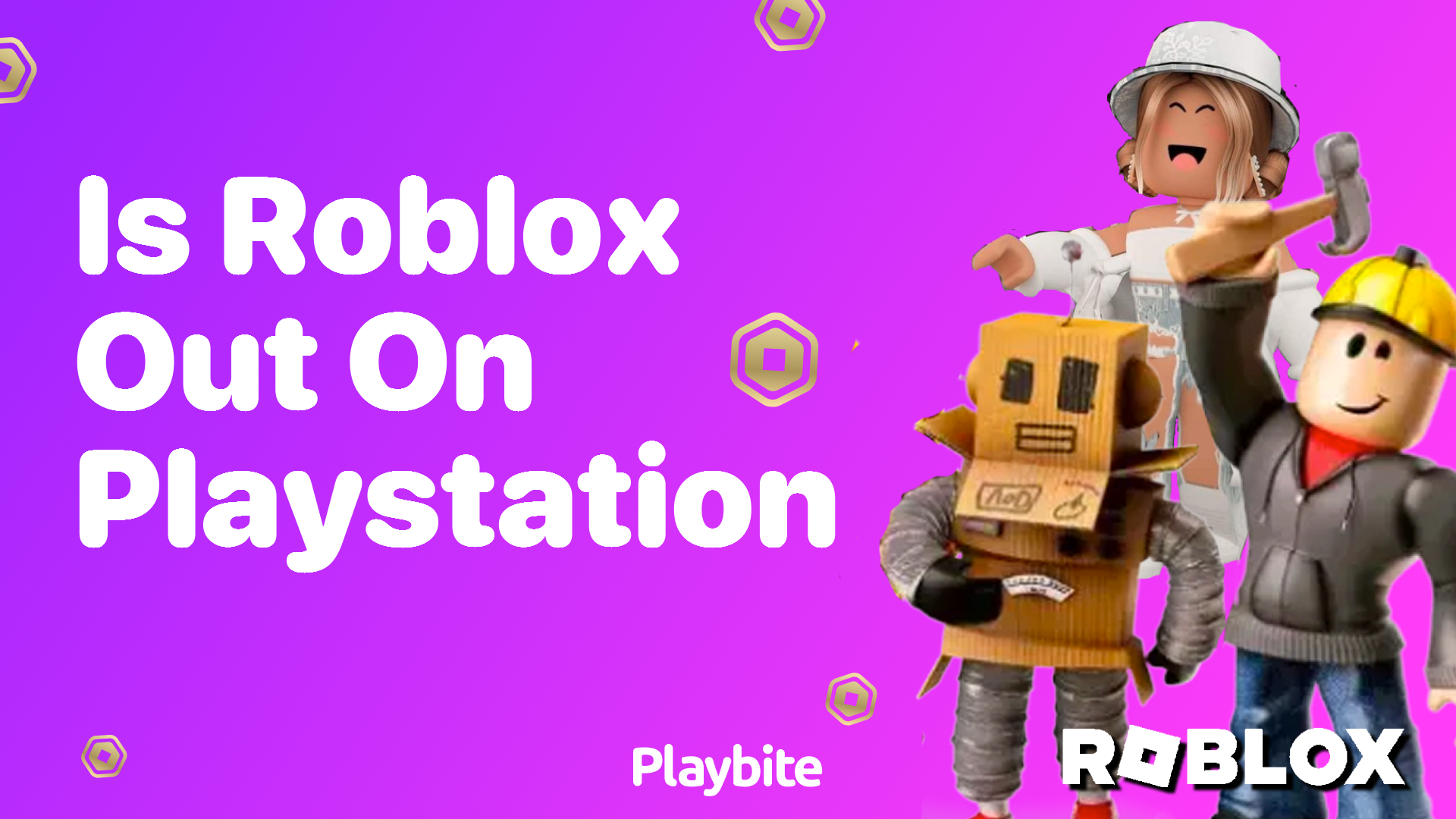 Is Roblox Available on PlayStation?