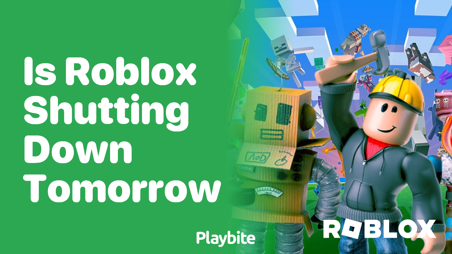 Is Roblox shutting down tomorrow?