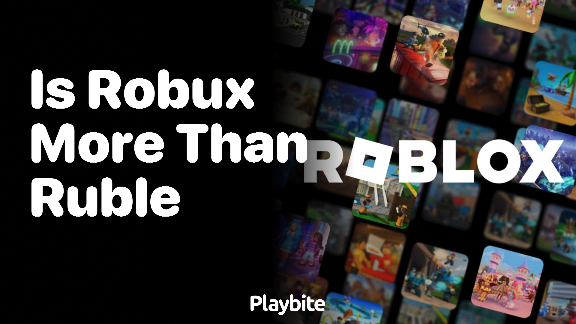 Is Robux More Valuable Than the Ruble?