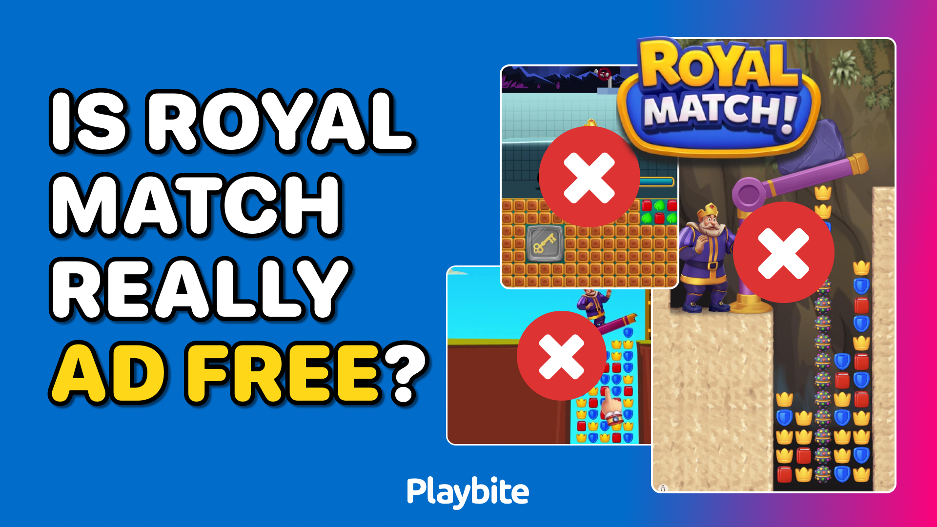 Is Royal Match Really Ad Free?