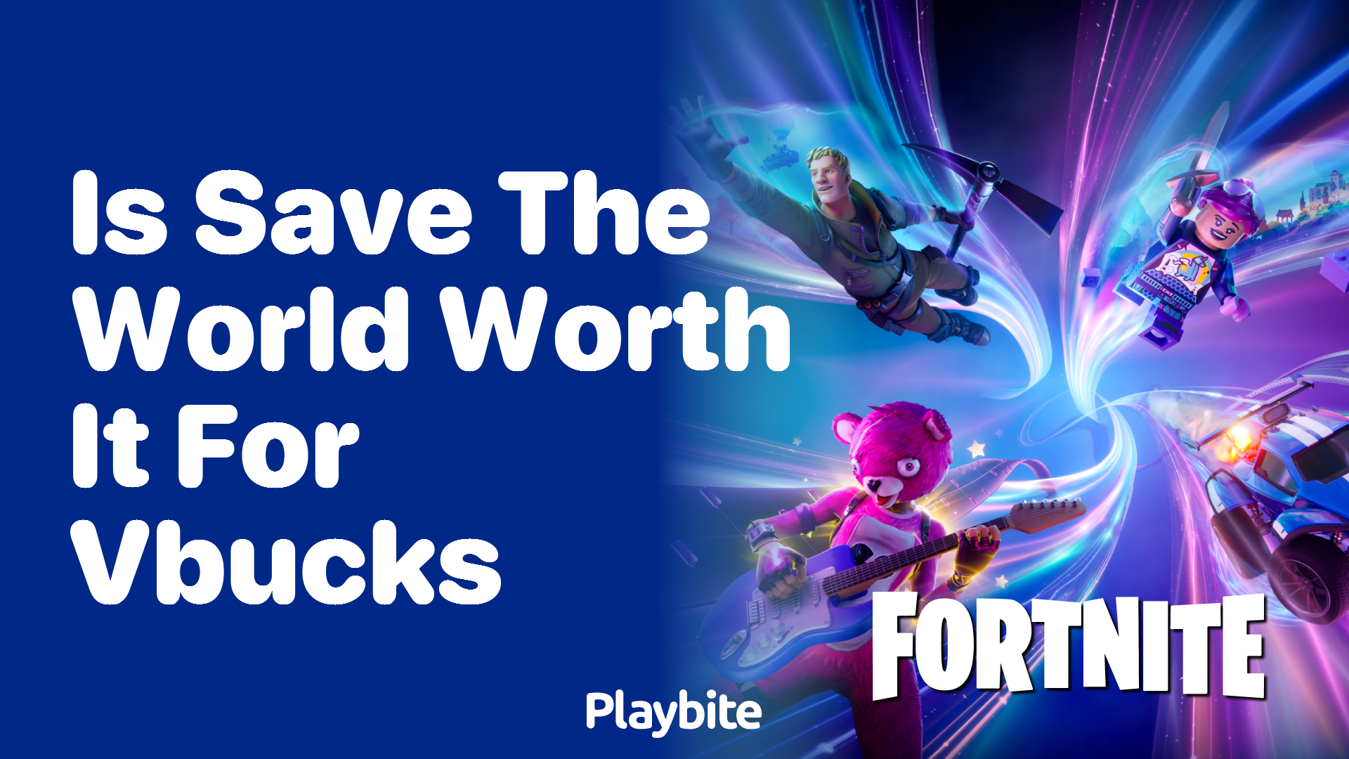 Is Save The World Worth It for V-Bucks in Fortnite?
