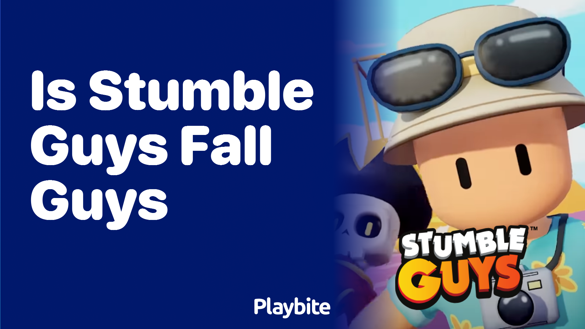Is Stumble Guys the Same as Fall Guys?