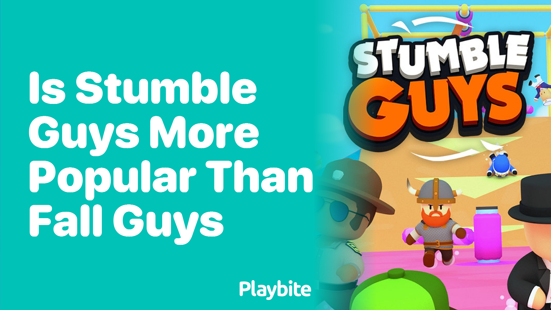 Is Stumble Guys More Popular Than Fall Guys?