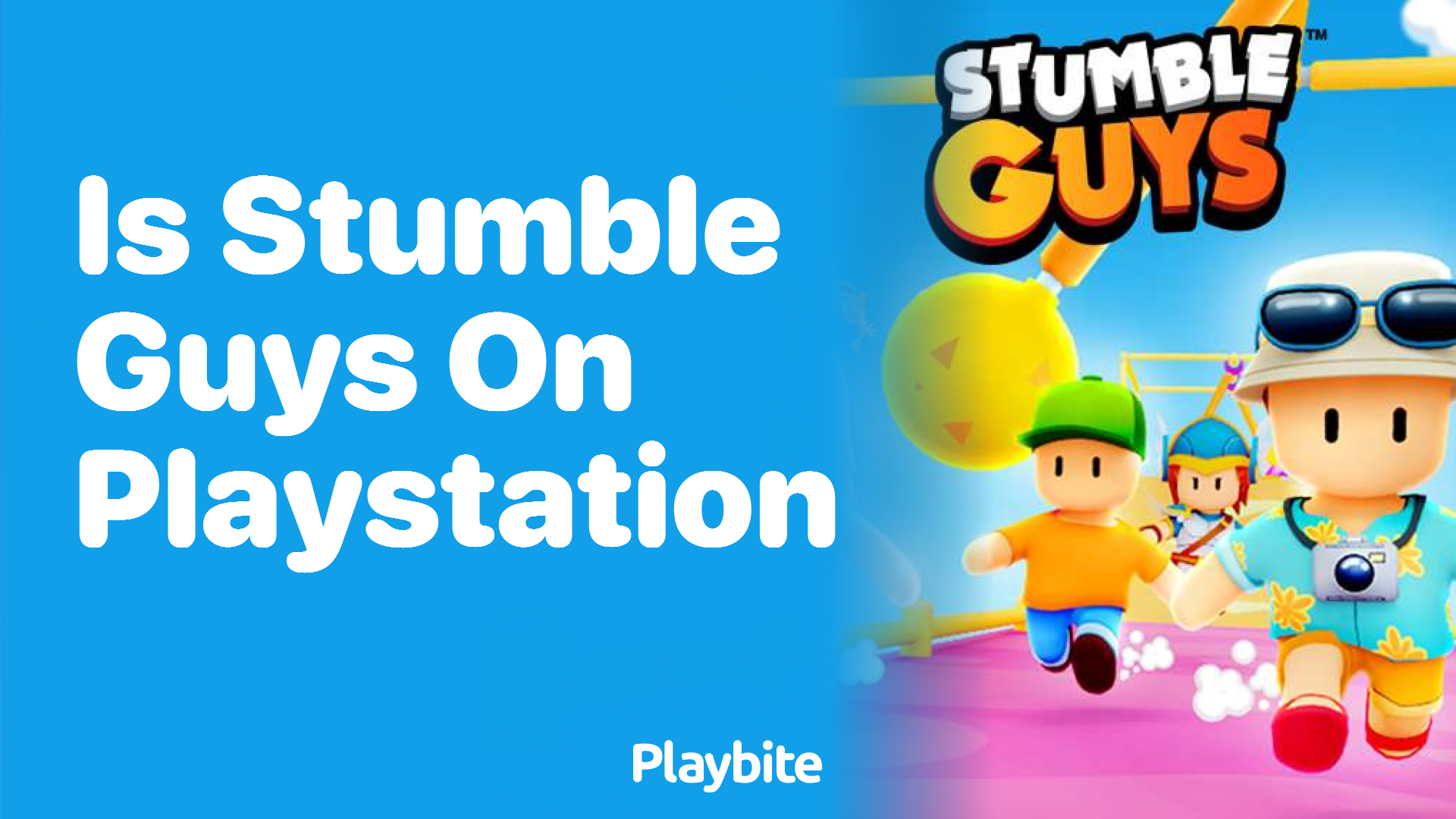 Is Stumble Guys Available on PlayStation?