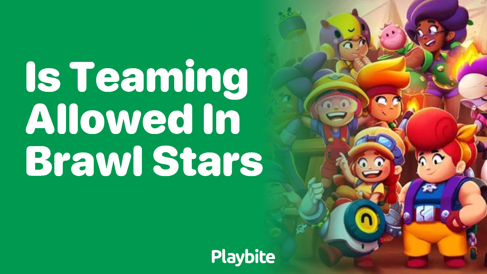 Is Teaming Allowed in Brawl Stars?