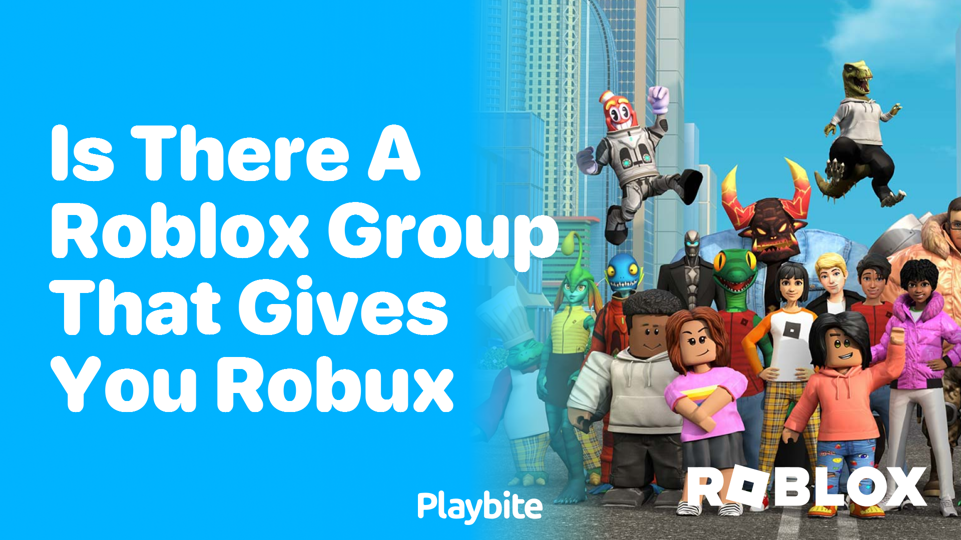 Is there a Roblox group that gives you Robux? - Playbite