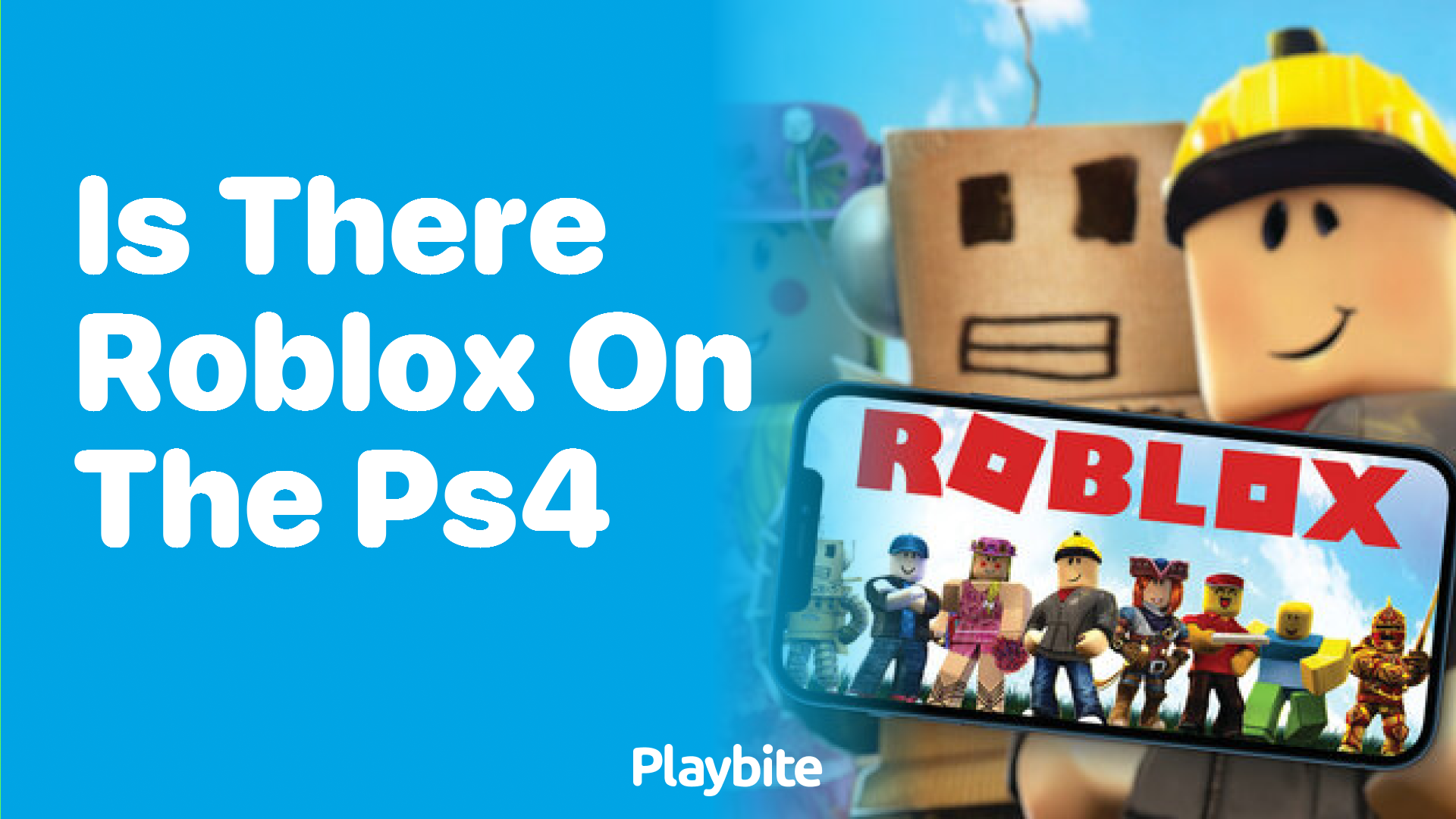 Is There Roblox on the PS4? Find Out Here!