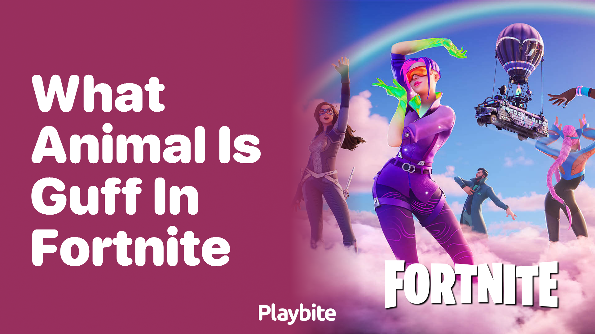What Animal is Guff in Fortnite? Unraveling the Mystery