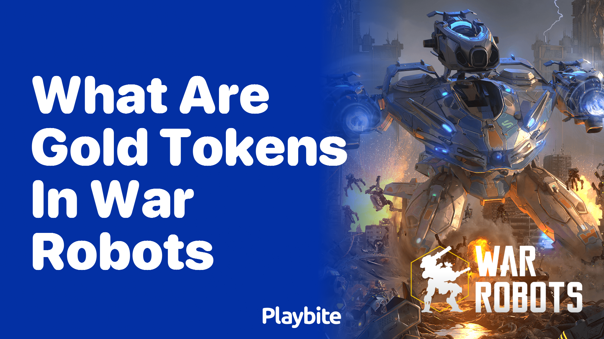 What Are Gold Tokens in War Robots?