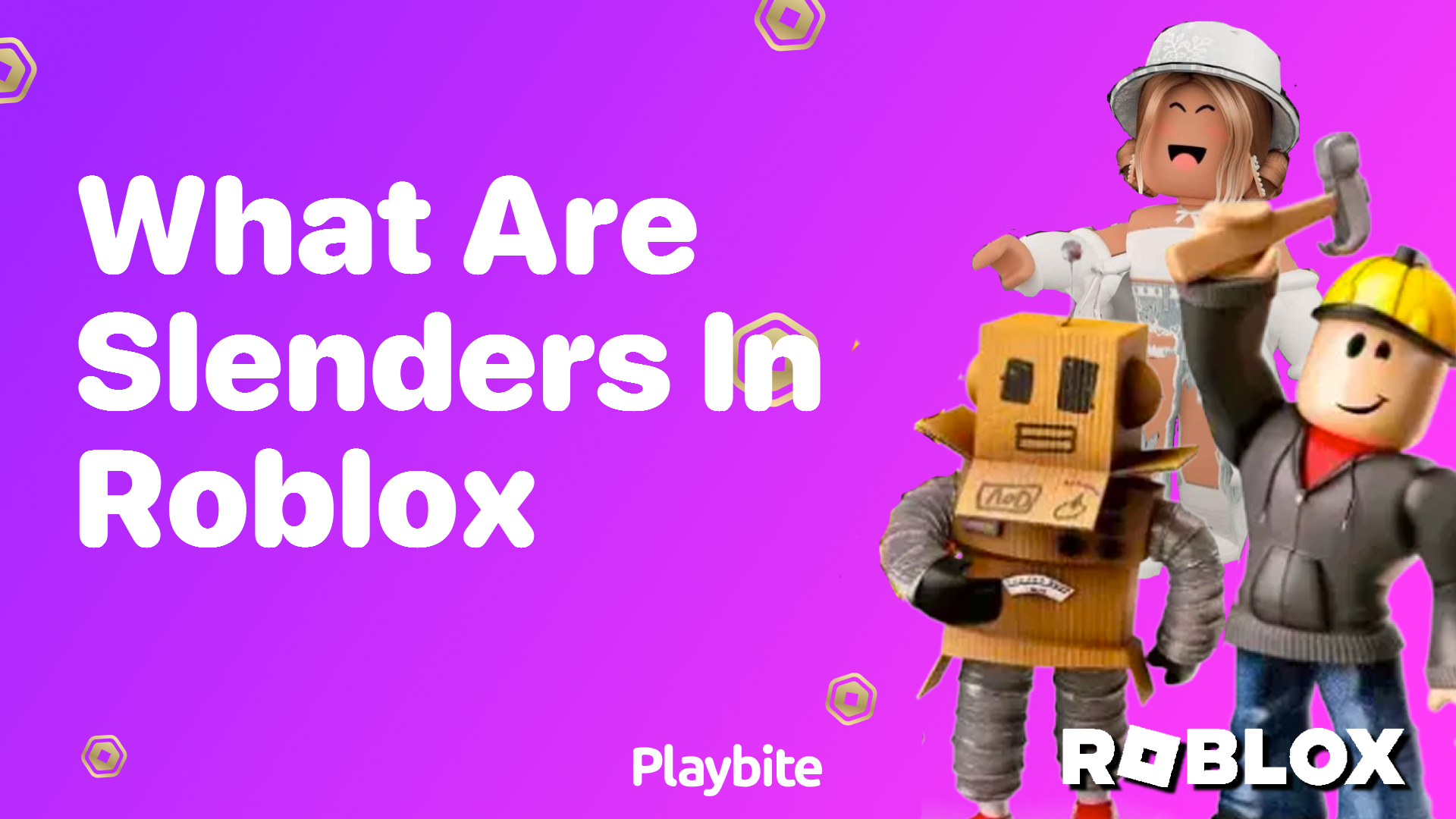What Are Slenders in Roblox?