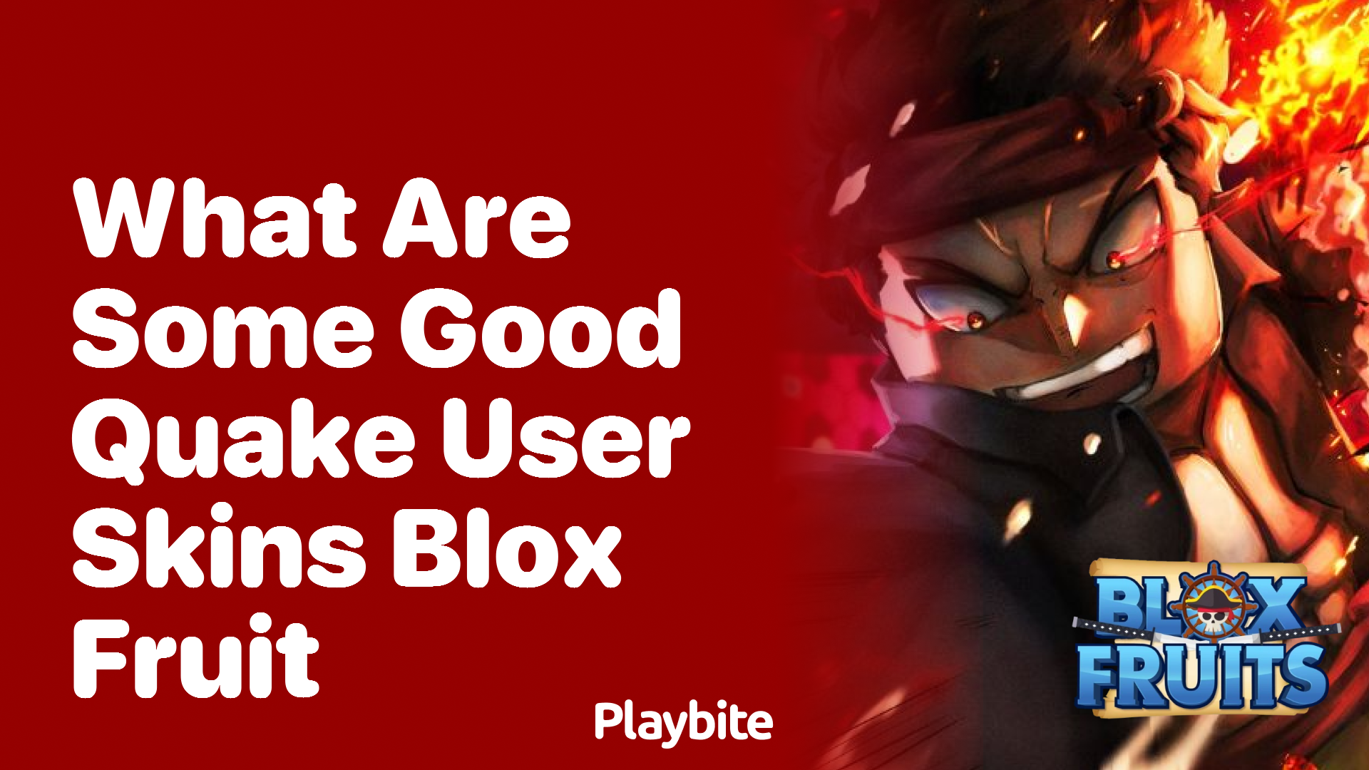 What Are Some Good Quake User Skins in Blox Fruit?