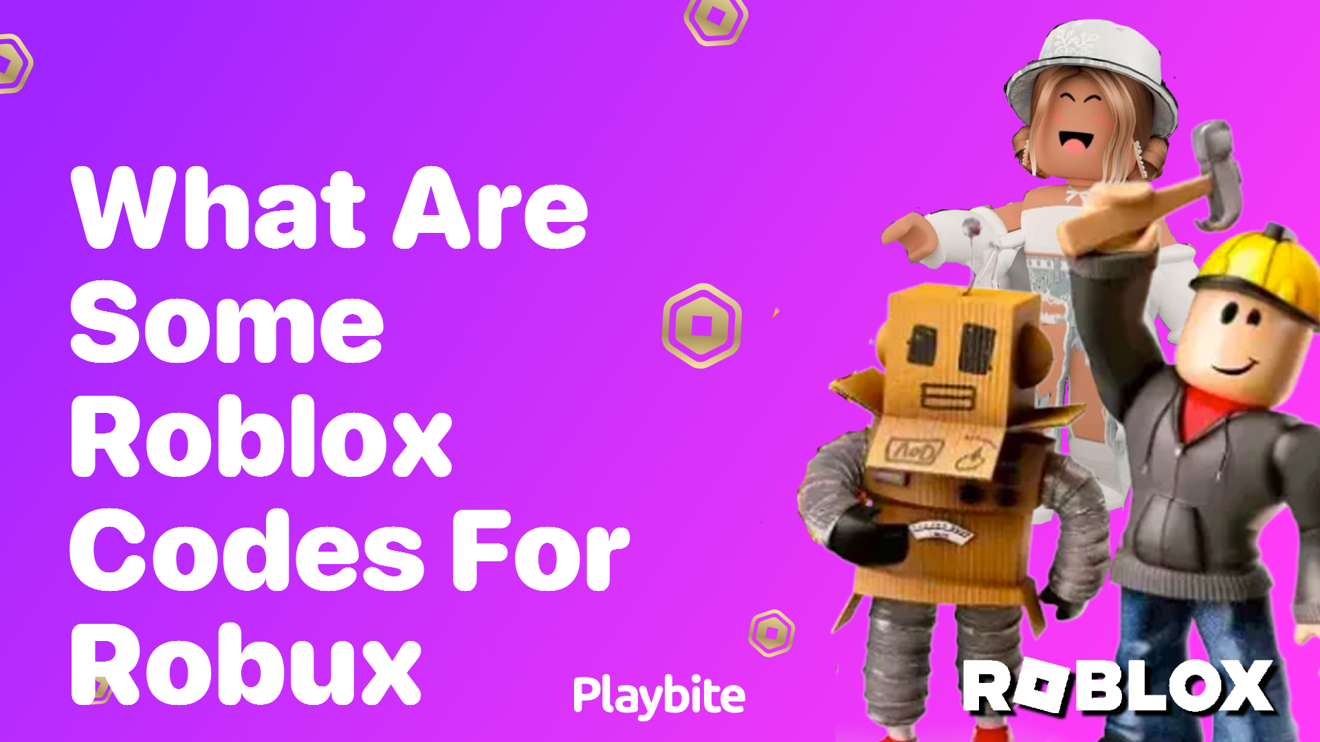 What Are Some Roblox Codes for Robux?