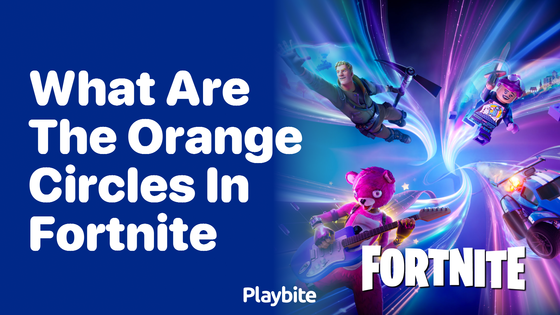 What are the Orange Circles in Fortnite?