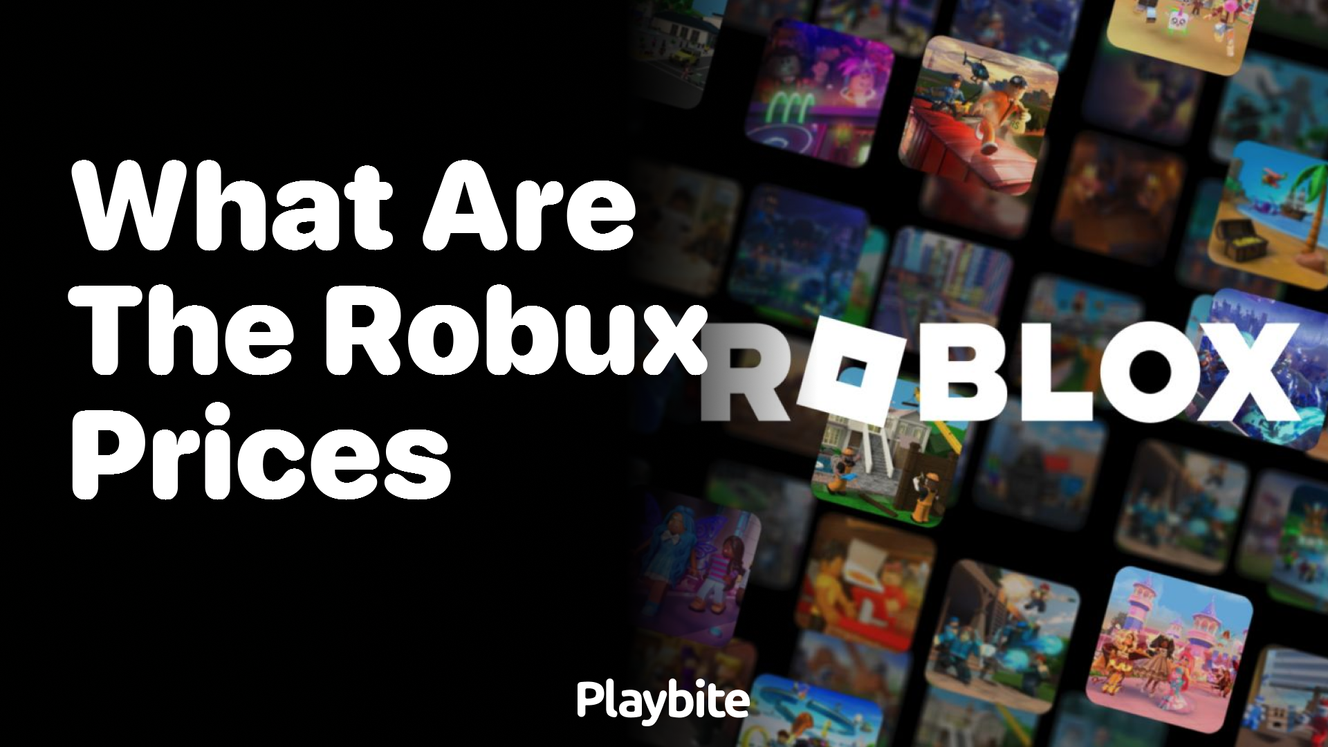 What are the Robux prices in Roblox?