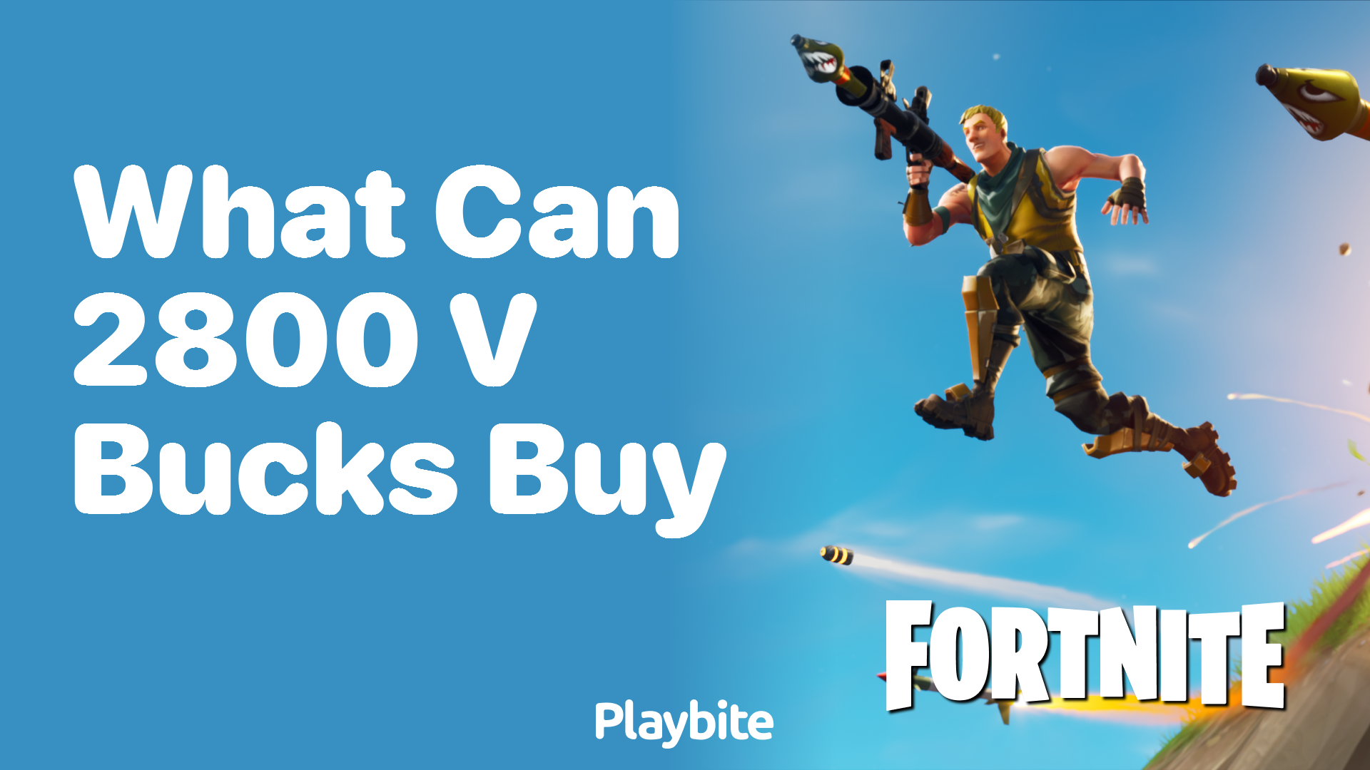 What Can 2800 V-Bucks Buy in Fortnite?