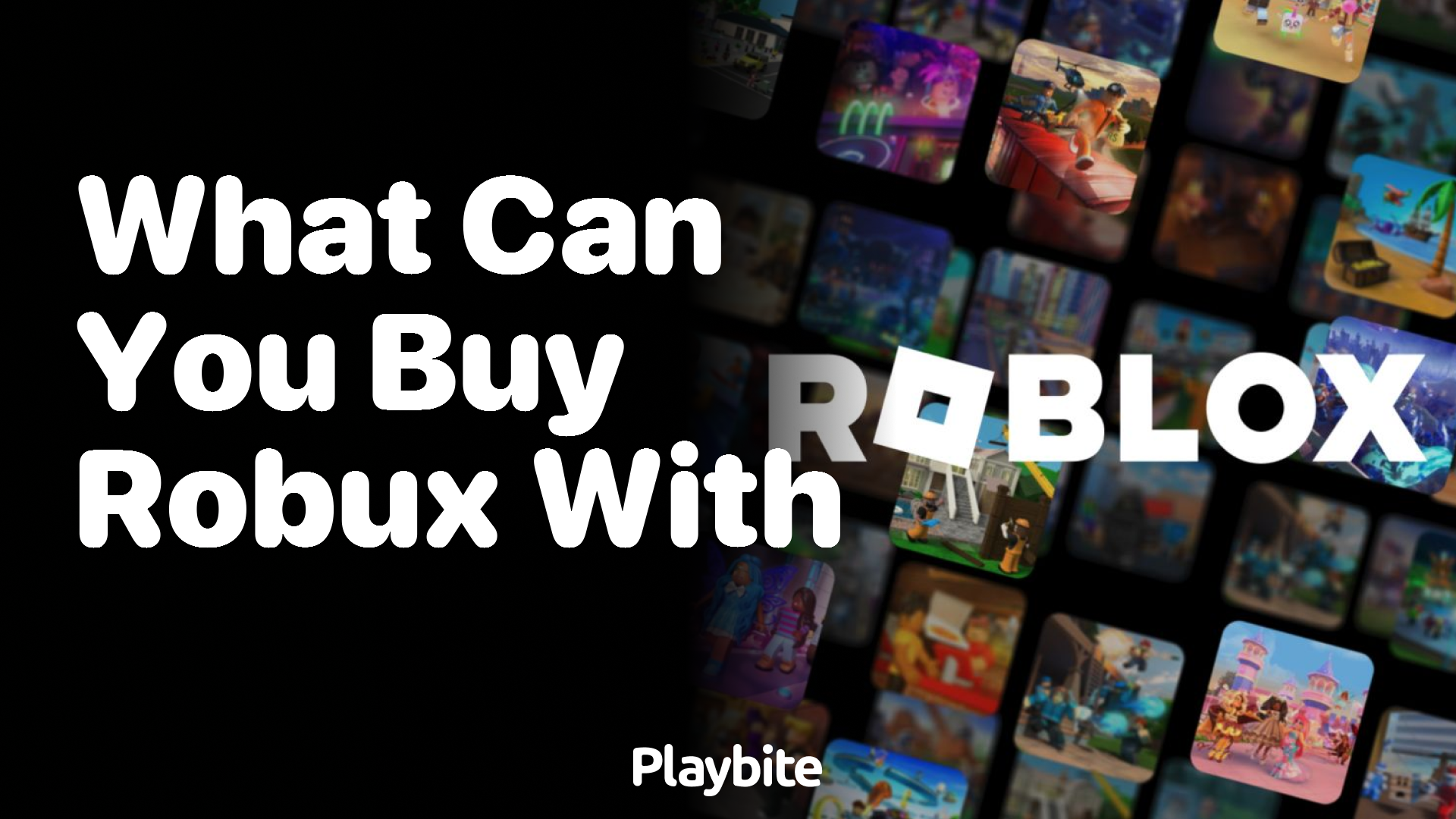 What Can You Buy Robux With in Roblox?