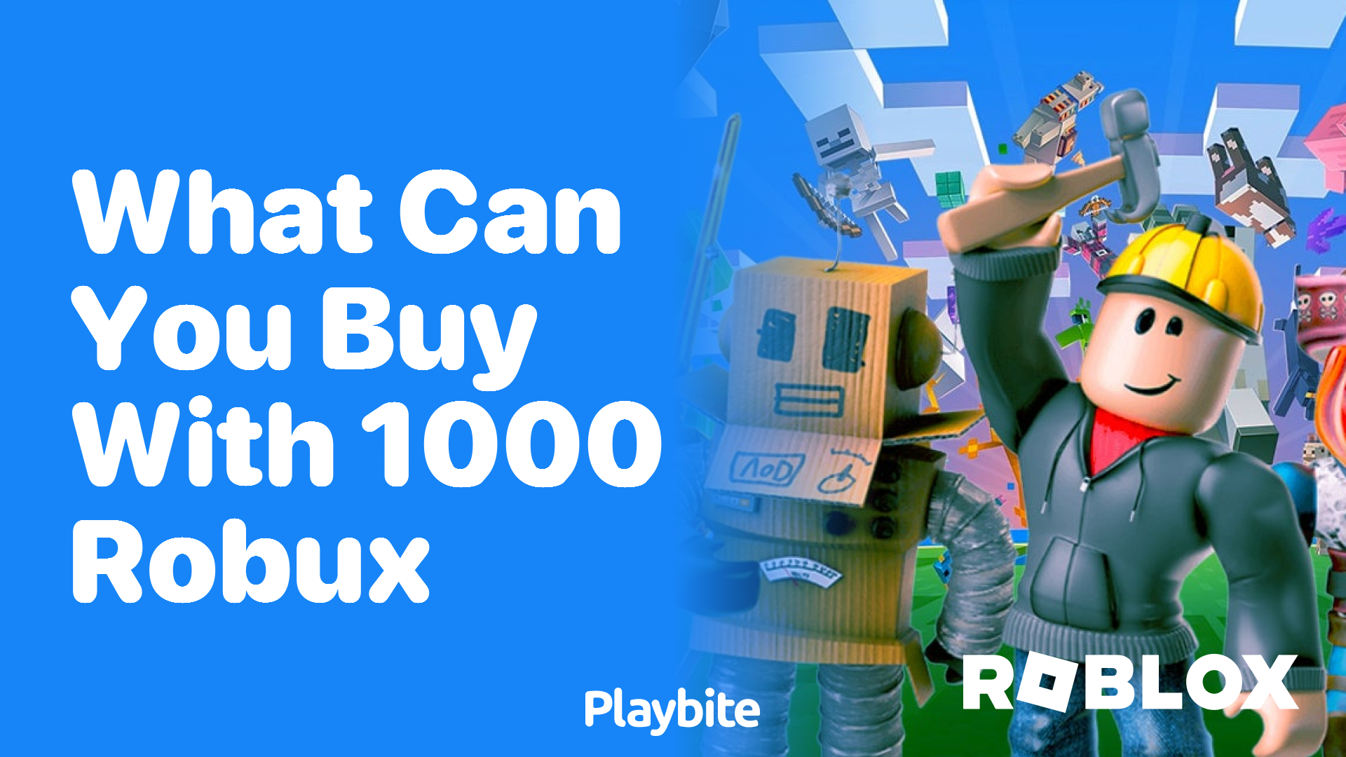 What Can You Buy with 1000 Robux?