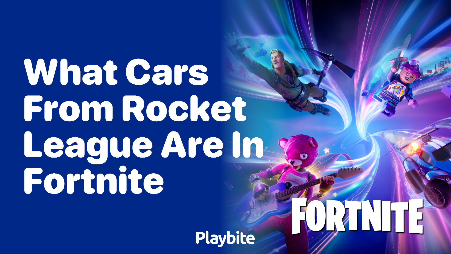 What Cars from Rocket League Are in Fortnite?