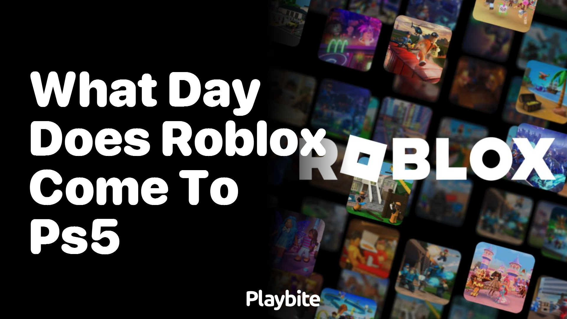 What Day Does Roblox Come to PS5?
