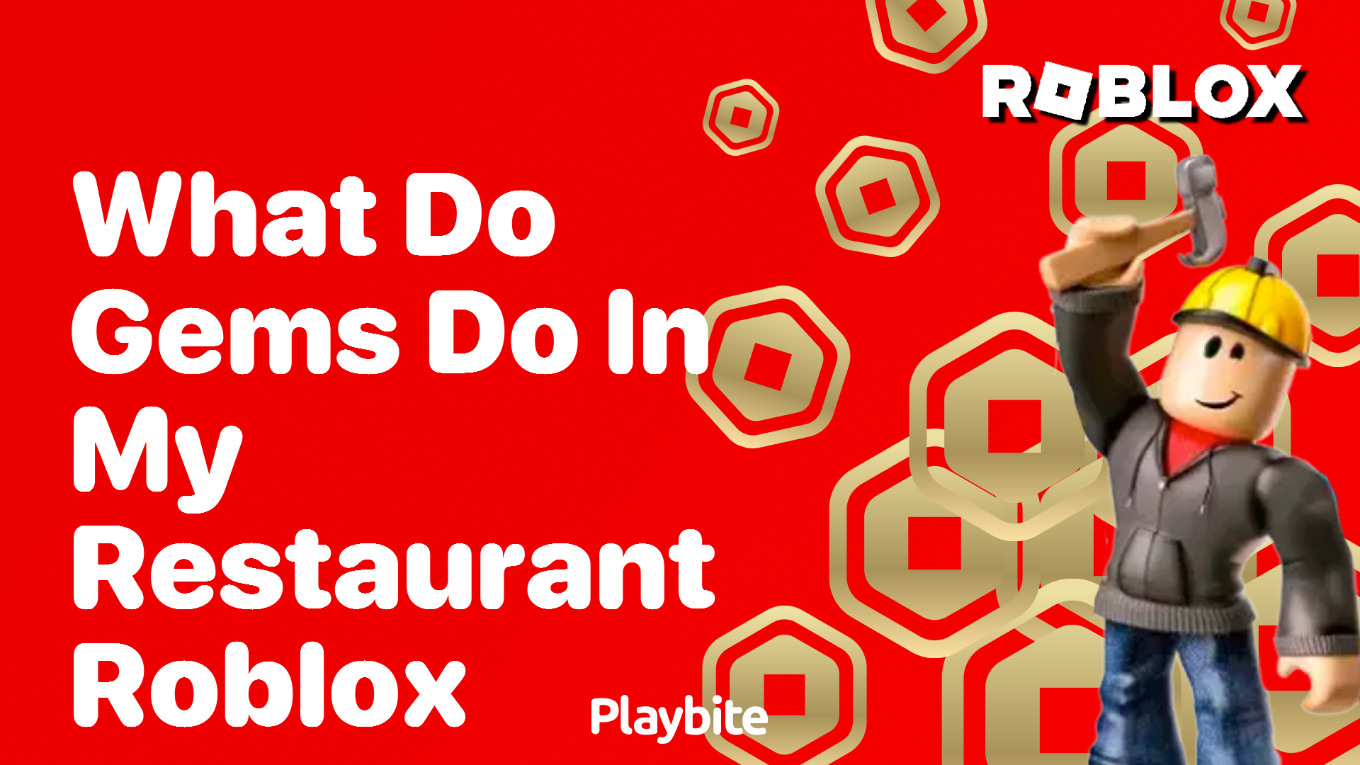 What Do Gems Do in My Restaurant on Roblox?