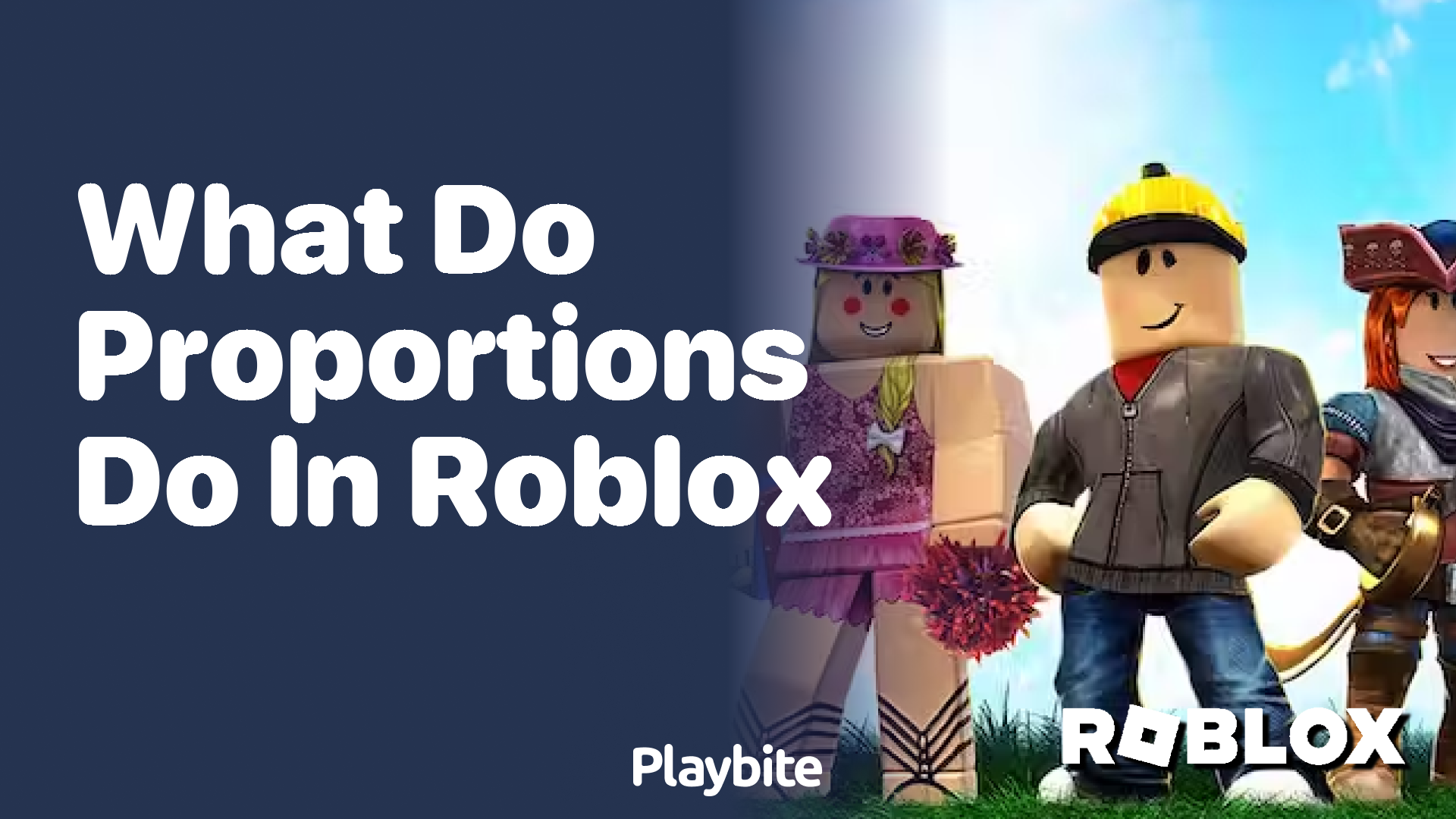 What Do Proportions Do in Roblox? Understanding Their Role - Playbite