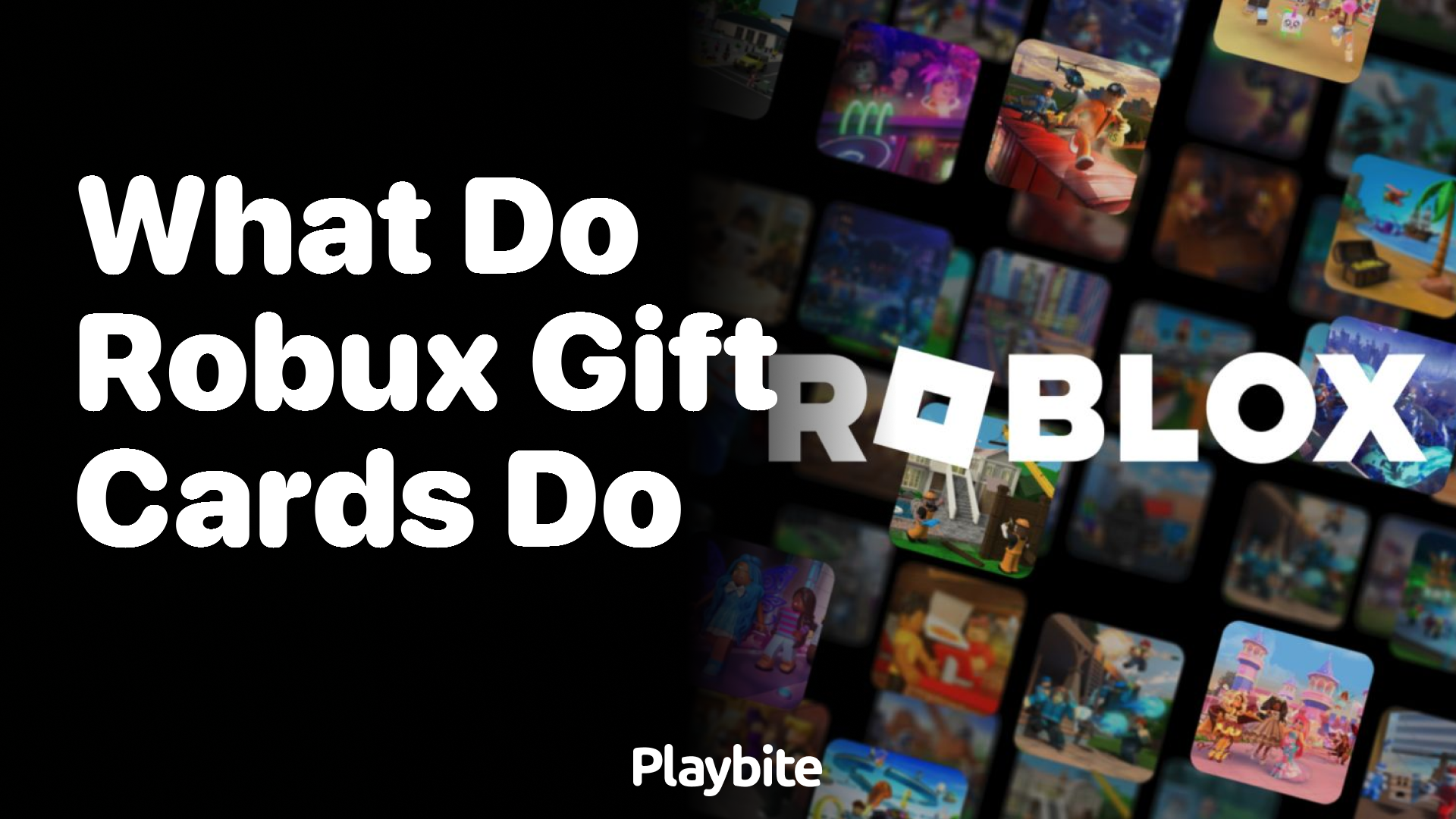 What do Robux Gift Cards Do in Roblox?