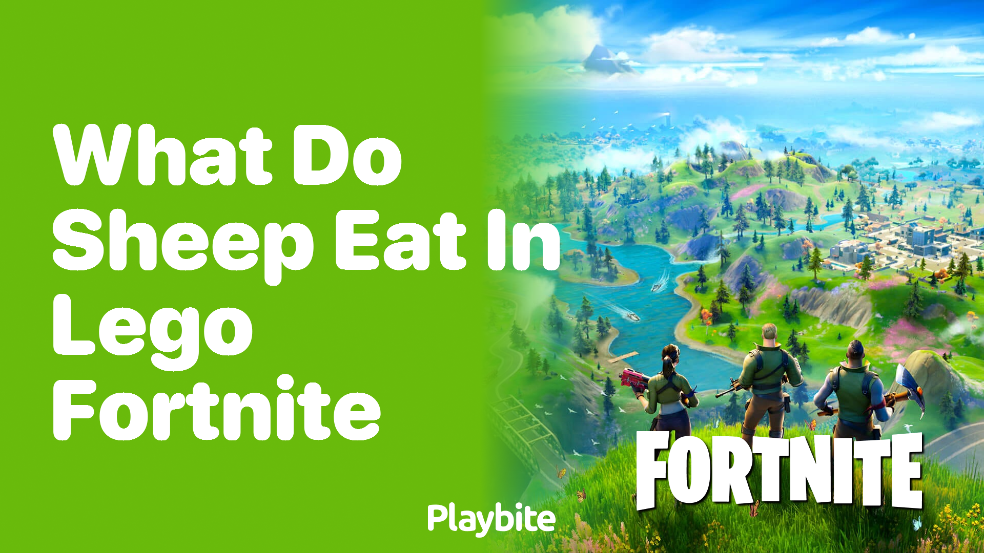 What Do Sheep Eat in LEGO Fortnite?
