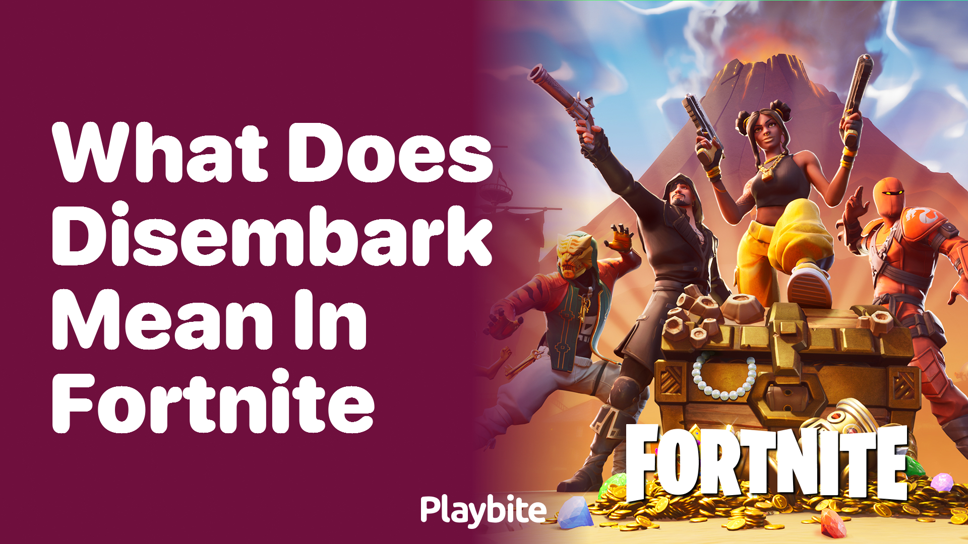 What Does Disembark Mean in Fortnite?