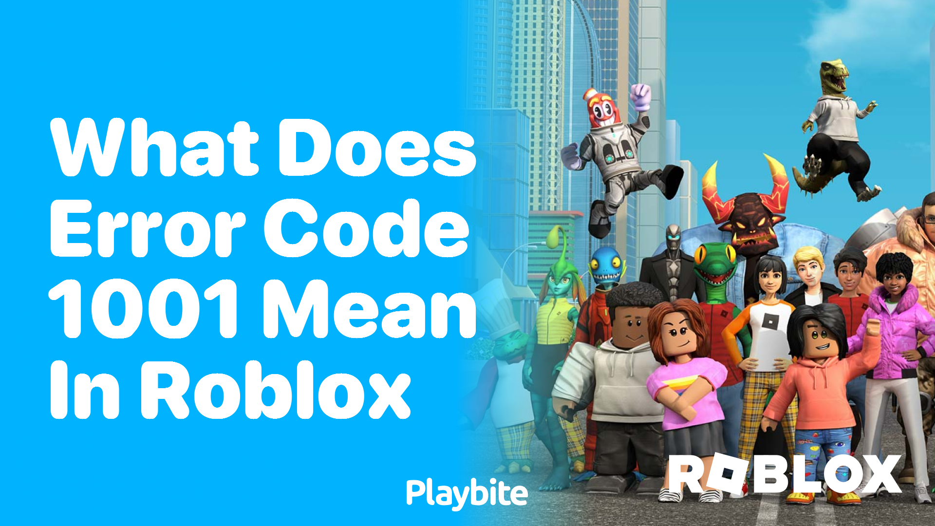What Does Error Code 1001 Mean in Roblox?
